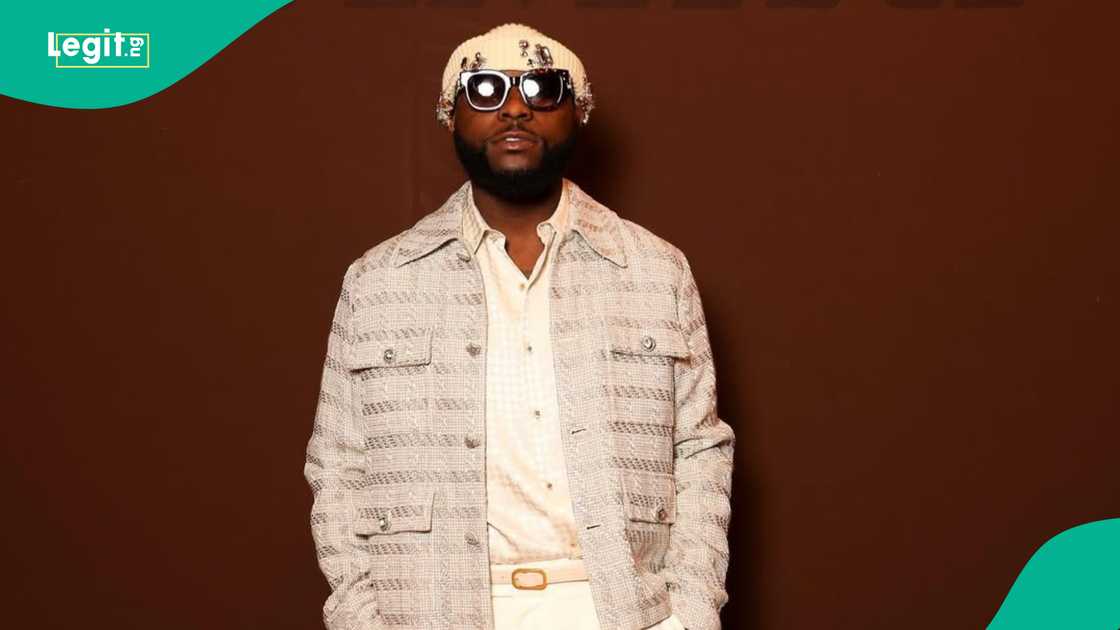 Davido's father seen dancing at party, son reacts Davido's father seen dancing at party, son reacts