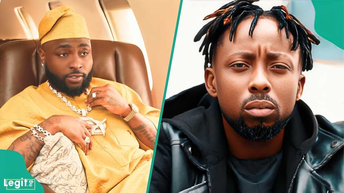 Davido responds to Nigerian rapper Erigga’s controversial message as fans react to their social media exchange