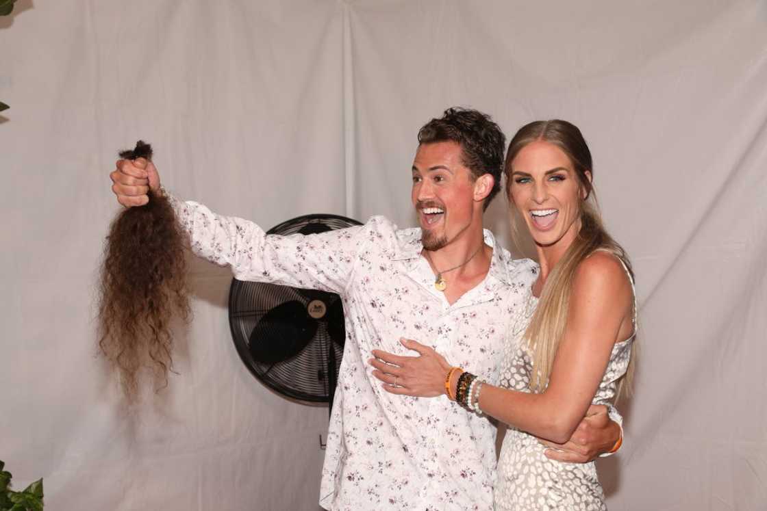 Joe Anglim and Sierra Dawn Thomas at CBS Studio Center in Studio City, California Joe Anglim and Sierra Dawn Thomas at CBS Studio Center in Studio City, California