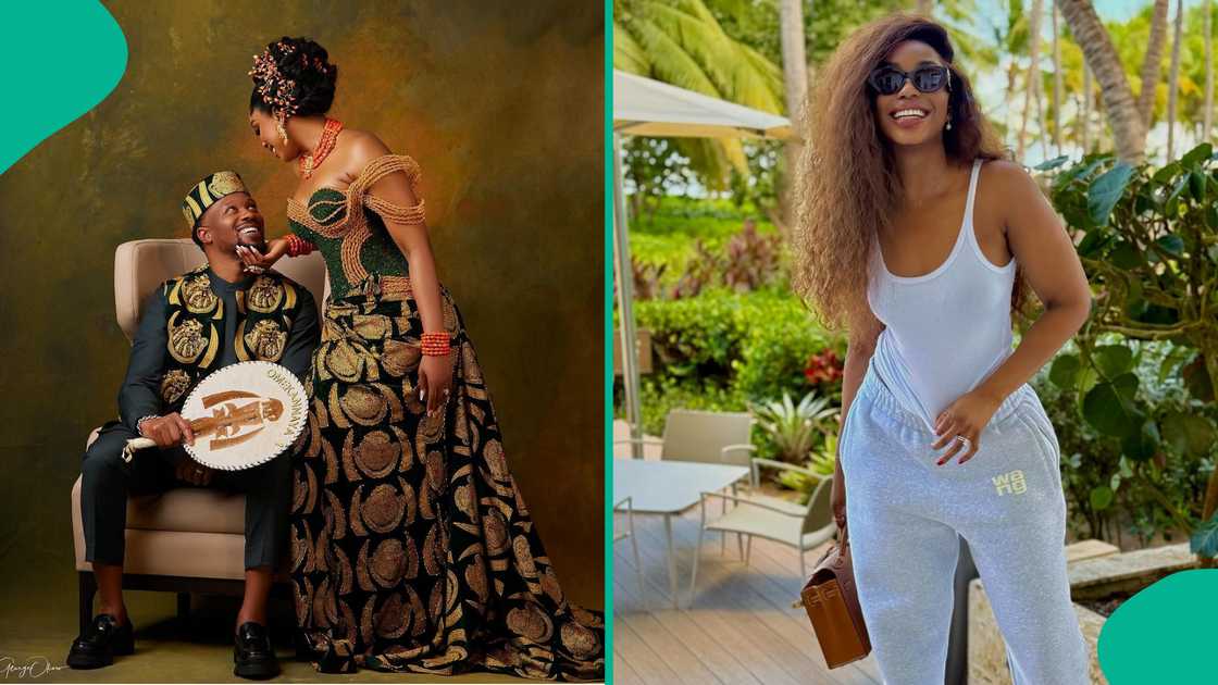 Sharon ooja jets off with hubby on honeymoon. Sharon ooja jets off with hubby on honeymoon.