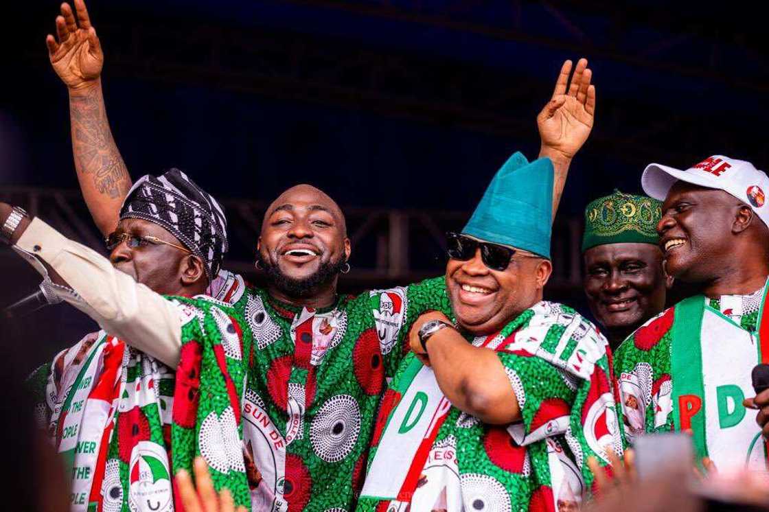 Osun 2022, Ademola Adeleke, Atiku Abubakar, Davido, PDP