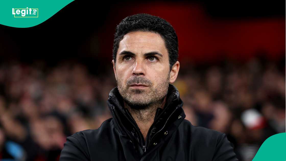 Arsenal coach Mikel Arteta will lead the team to face Real Madrid in the quarterfinals of the UEFA Champions League next month. Arsenal coach Mikel Arteta will lead the team to face Real Madrid in the quarterfinals of the UEFA Champions League next month.