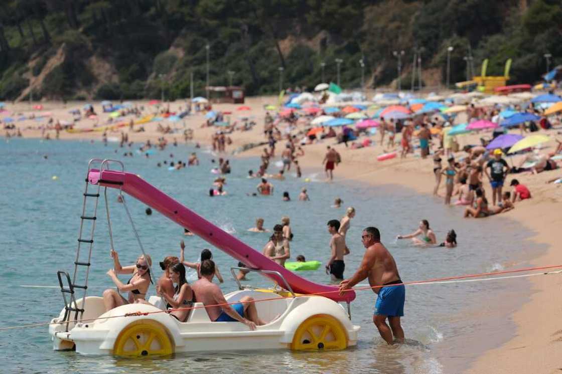 Annual tourism earnings in Spain -- the world's second most visited country after France -- could surpass 200 billion euros for first time in 2024