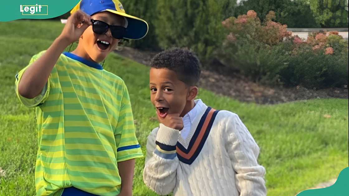 Will and Carlton from Fresh Prince Halloween costume Will and Carlton from Fresh Prince Halloween costume