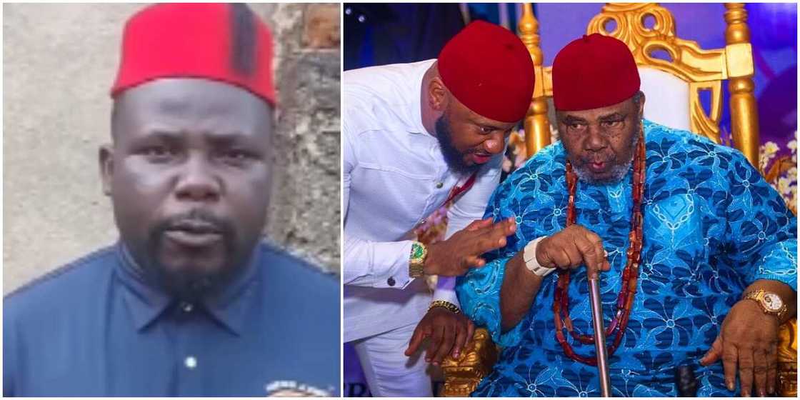 Man begs Pete Edochie Man begs Pete Edochie
