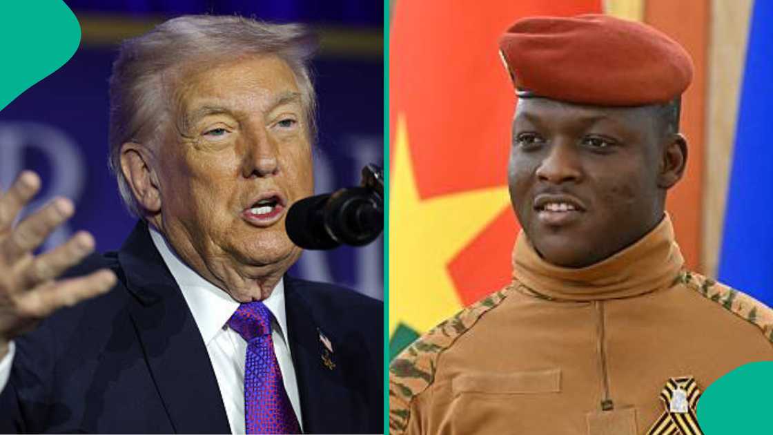 Shugaba Donald Trump da Ibrahim Traoré Shugaba Donald Trump da Ibrahim Traoré