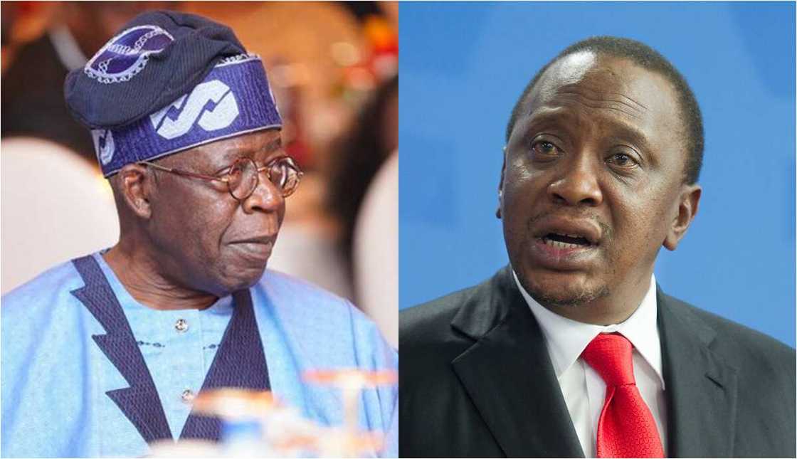 Bola Tinubu da Uhuru Kenyatta