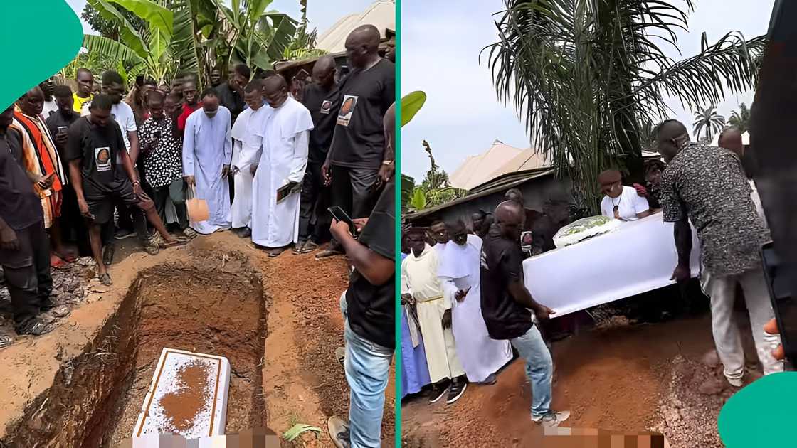 Friend of Ifunanya Nwangene posts footage from burial Friend of Ifunanya Nwangene posts footage from burial