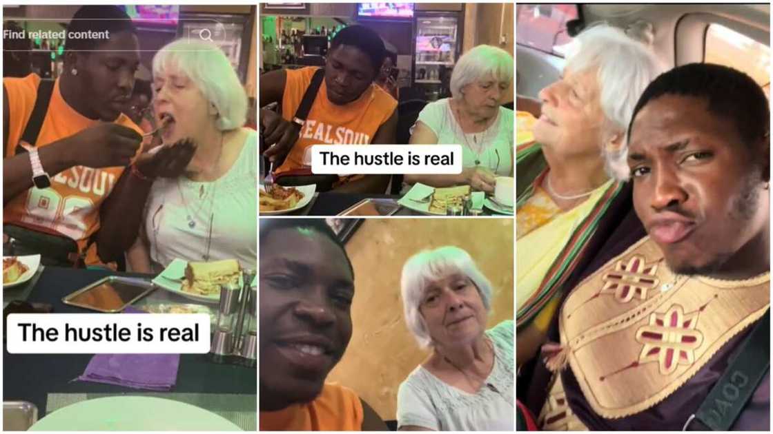 Interracial couple/Young man feeds woman Interracial couple/Young man feeds woman