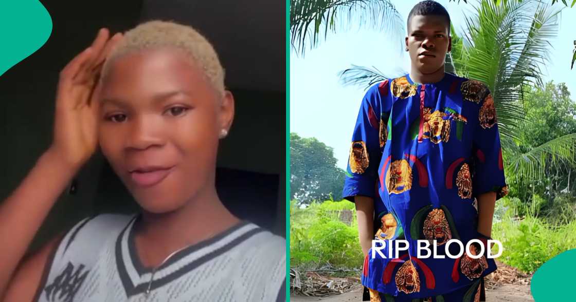 Sad lady posts video of her younger brother's last words in hospital before he passed away