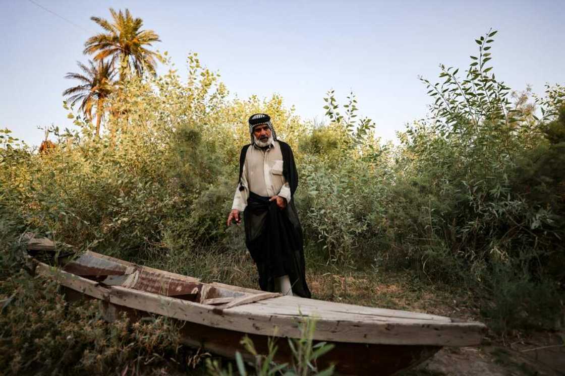 Declining rain and rising temperatures have brought water levels in the Tigris and Euphrates rivers to staggering lows