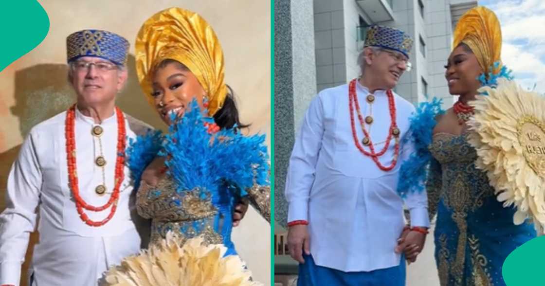 nIgerian lady weds white man