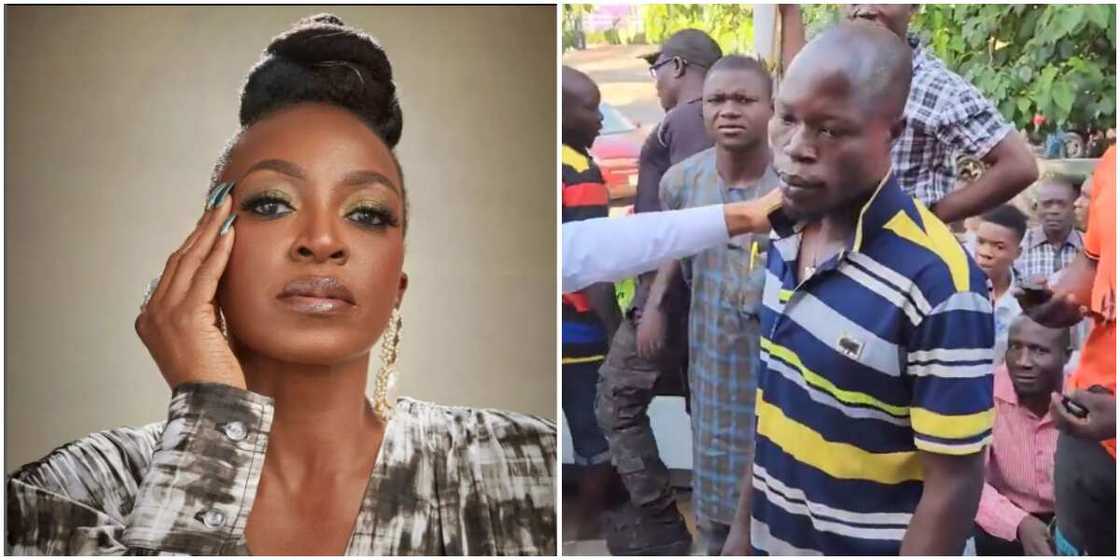 Kate Henshaw, Mr Timothy, mechanic returns money Kate Henshaw, Mr Timothy, mechanic returns money