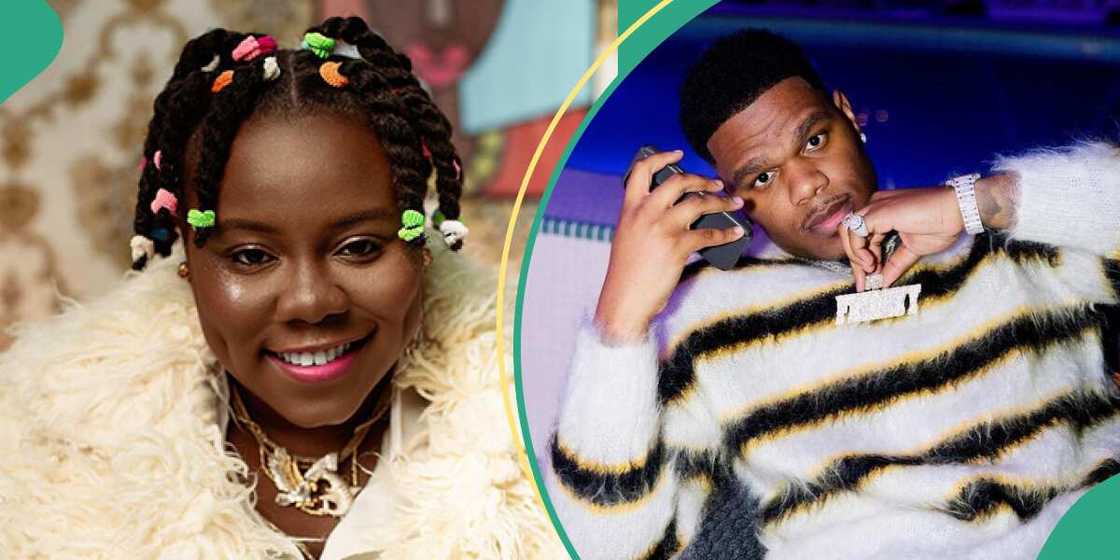 Teni and Fridayy in video. Teni and Fridayy in video.