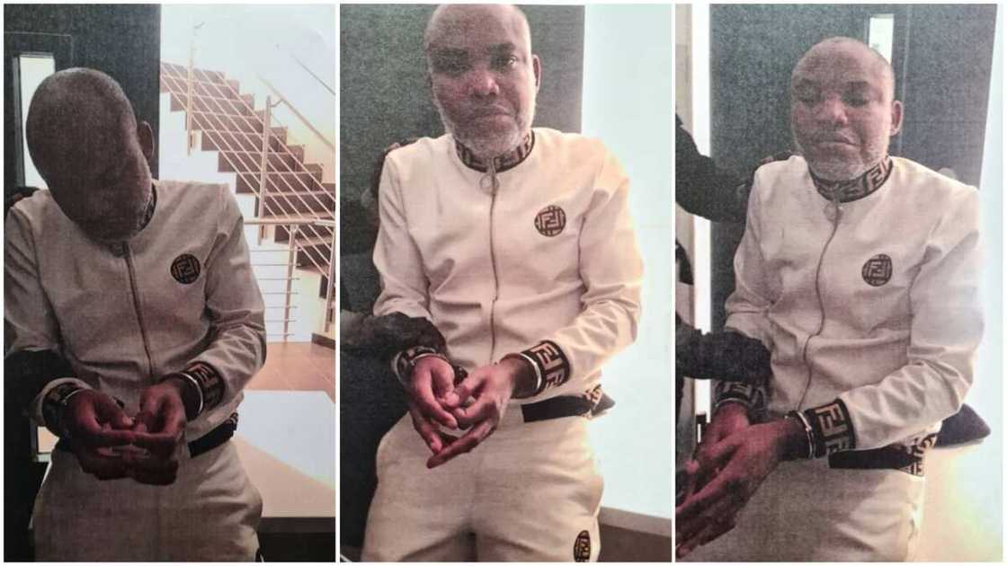 Kanu in DSS custody Kanu in DSS custody