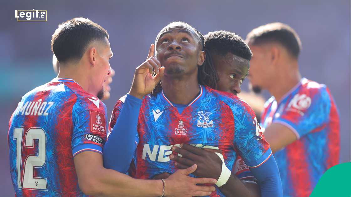 Eberechi Eze, Crystal Palace, Manchester City, FA Cup Eberechi Eze, Crystal Palace, Manchester City, FA Cup