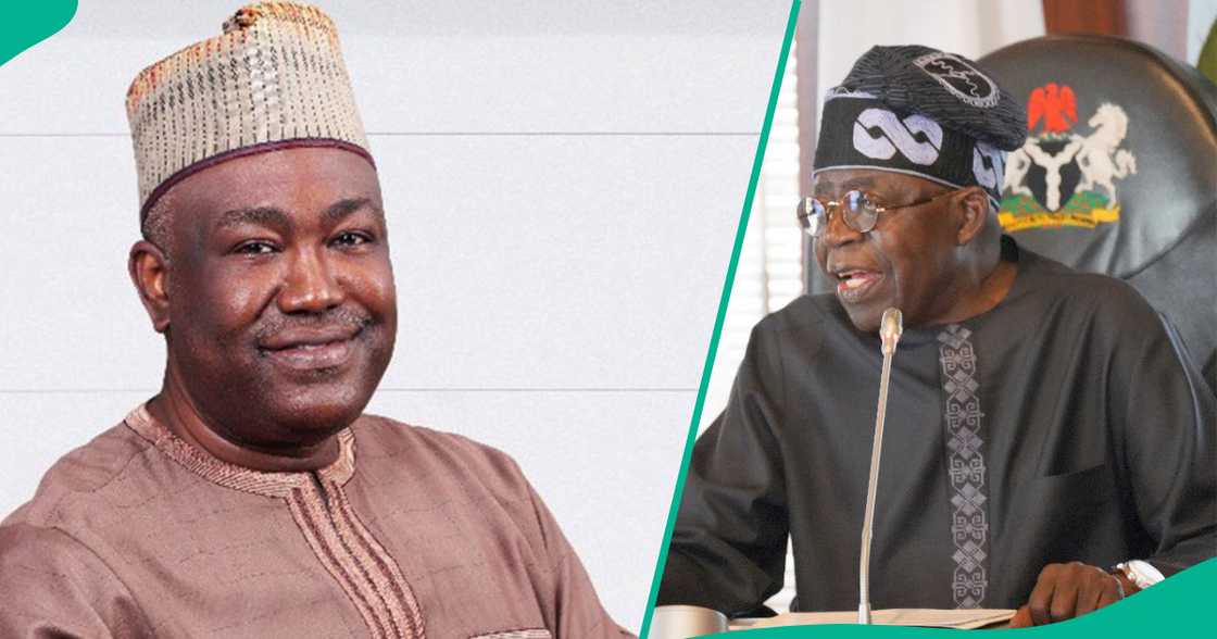 Olawepo-Hashim da shugaba Tinubu. Olawepo-Hashim da shugaba Tinubu.