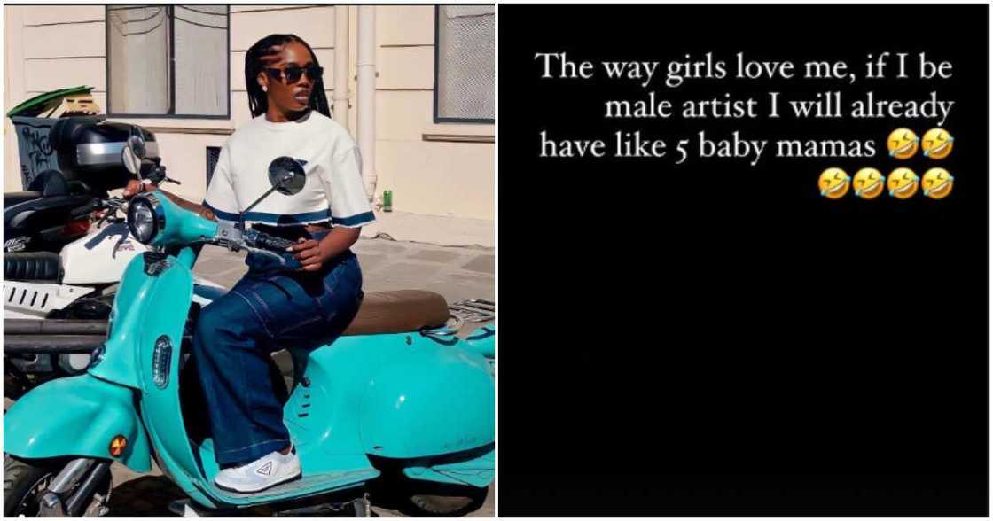 Tiwa Savage Talks About Having Babymamas And female fan love Tiwa Savage Talks About Having Babymamas And female fan love
