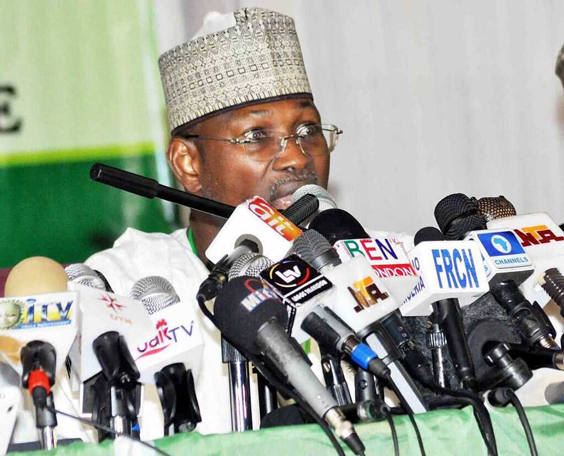 Ex-INEC boss Attahiru Jega Ex-INEC boss Attahiru Jega
