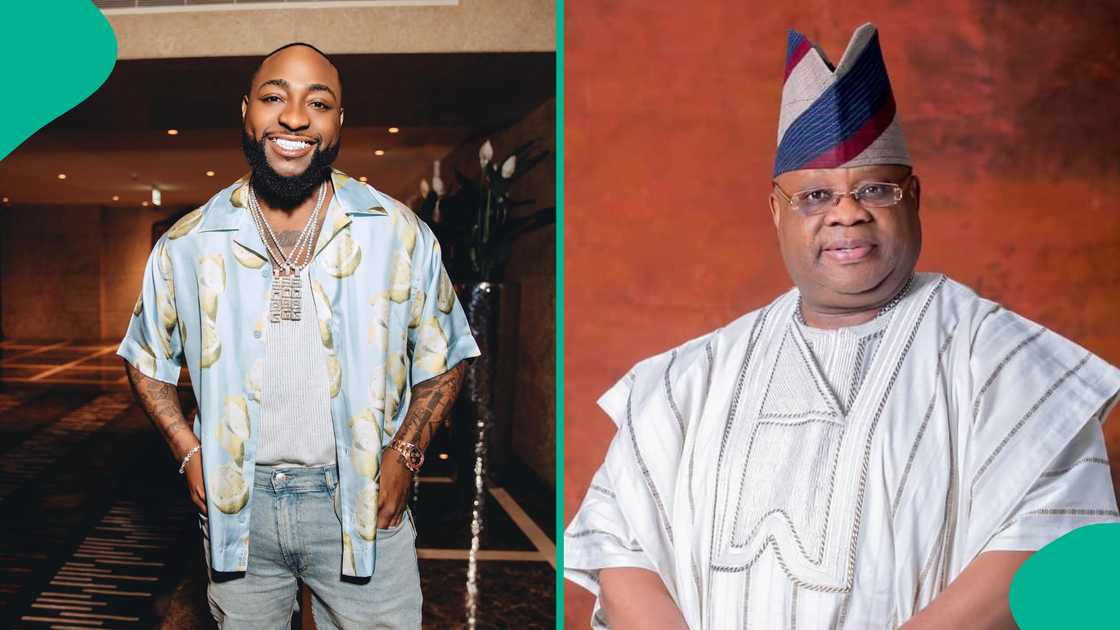 Davido praised his uncle, Gov Ademola Adeleke