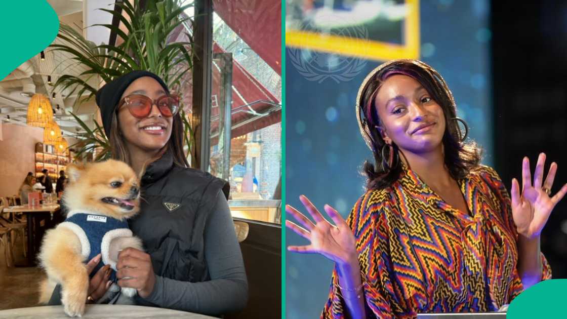 DJ Cuppy replies fan who asked about her second dog. DJ Cuppy replies fan who asked about her second dog.