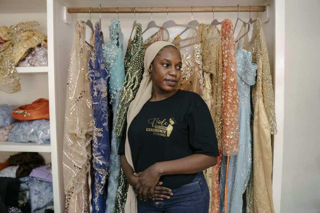 Seynabou Sarr launched her second-hand boutique in 2018 Seynabou Sarr launched her second-hand boutique in 2018