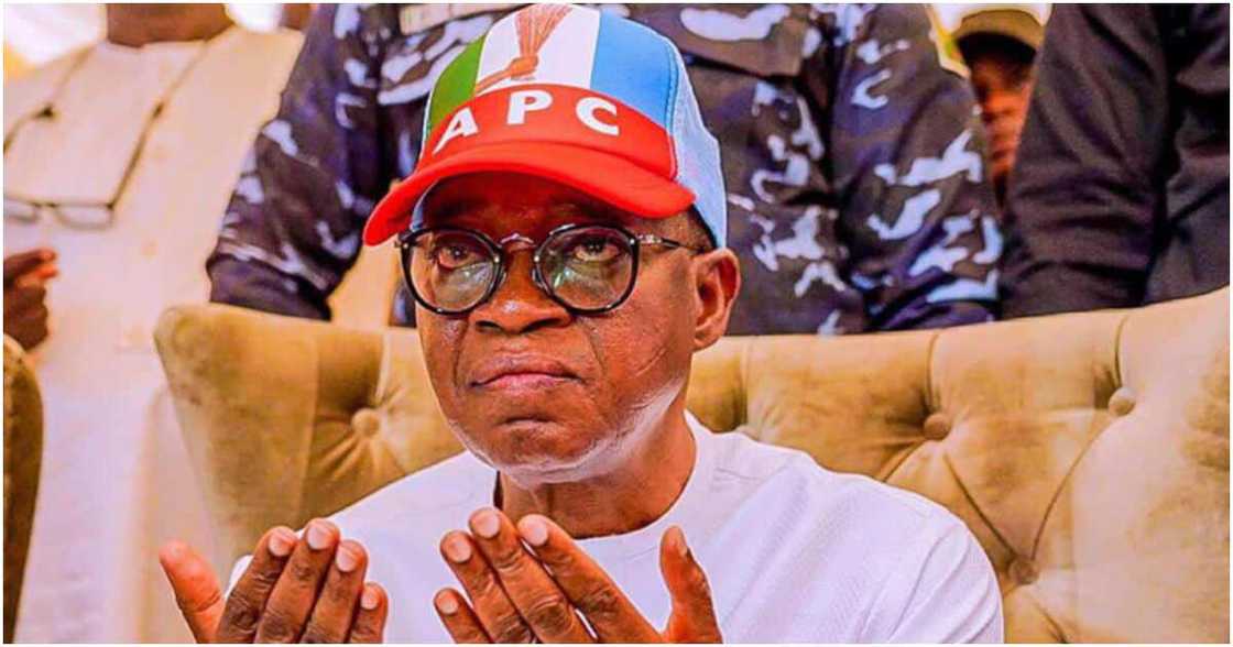 Osun 2022 governorship election, APC, Ademola Adeleke, Osun Assembly Speaker, Timothy Owoeye, Adegboyega Oyetola, PDP Osun 2022 governorship election, APC, Ademola Adeleke, Osun Assembly Speaker, Timothy Owoeye, Adegboyega Oyetola, PDP