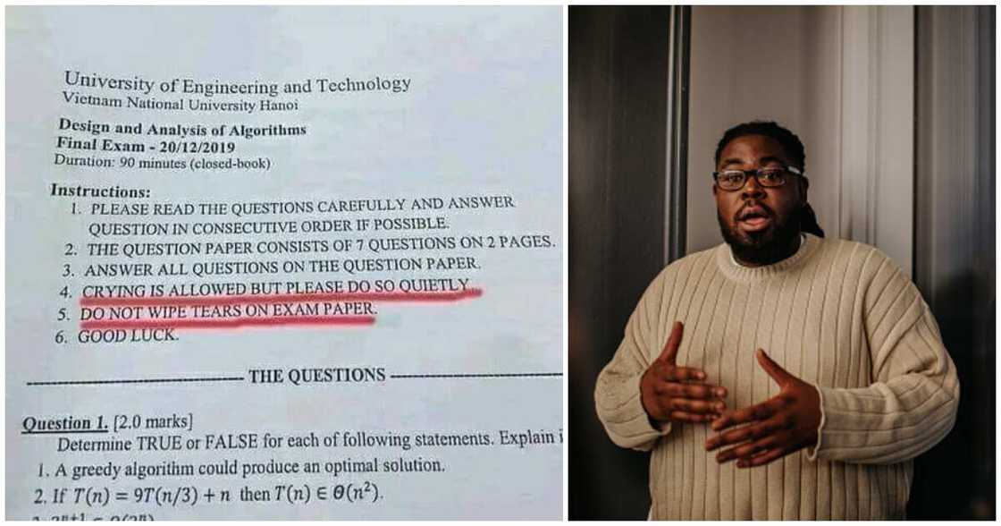 Tough university exam questions, 2019, crying is allowed Tough university exam questions, 2019, crying is allowed