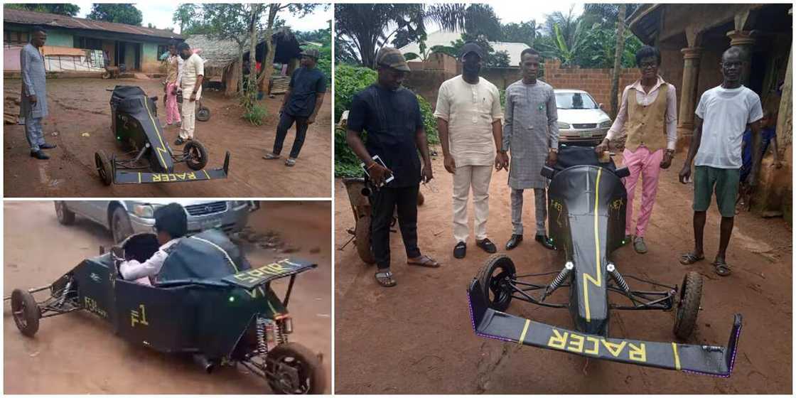 Talented Nigerian Teen who Built Motorbike that looks Like Helicopter, Machines Gets Scholarship Talented Nigerian Teen who Built Motorbike that looks Like Helicopter, Machines Gets Scholarship