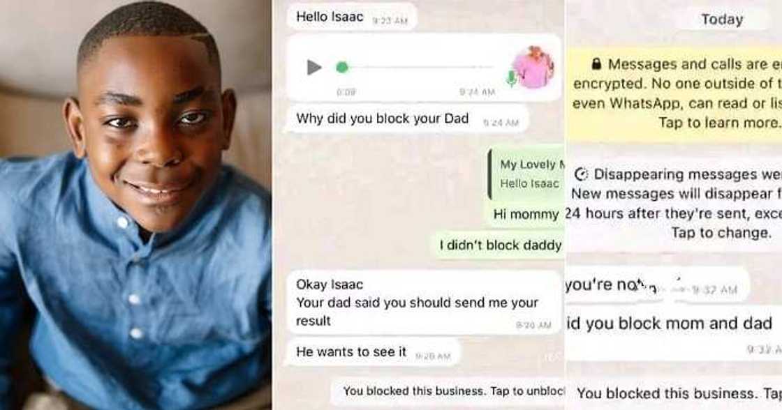 Boy blocks family members who asked about his WAEC result