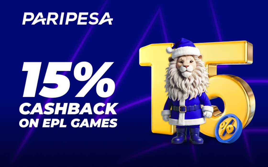 Holiday Fun with PariPesa: 15% CashBack on EPL Games! Holiday Fun with PariPesa: 15% CashBack on EPL Games!