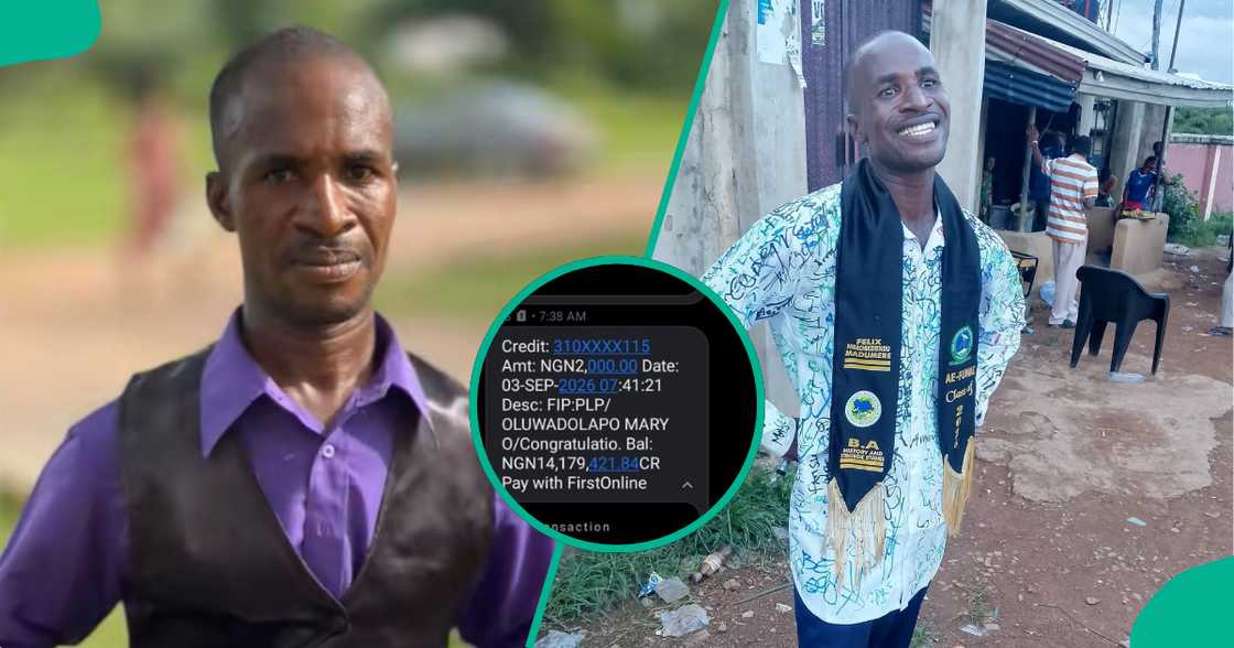 Nigerians donate N14 million for 'final year' student. Nigerians donate N14 million for 'final year' student.
