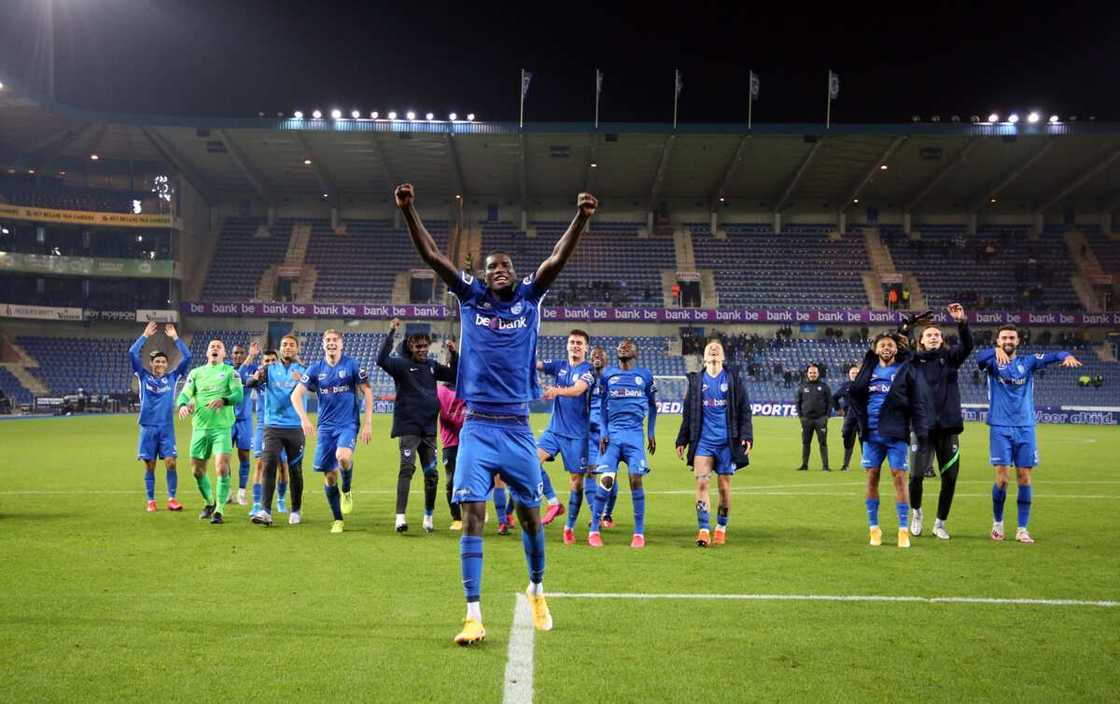 Paul Onuachu in action for Genk Paul Onuachu in action for Genk