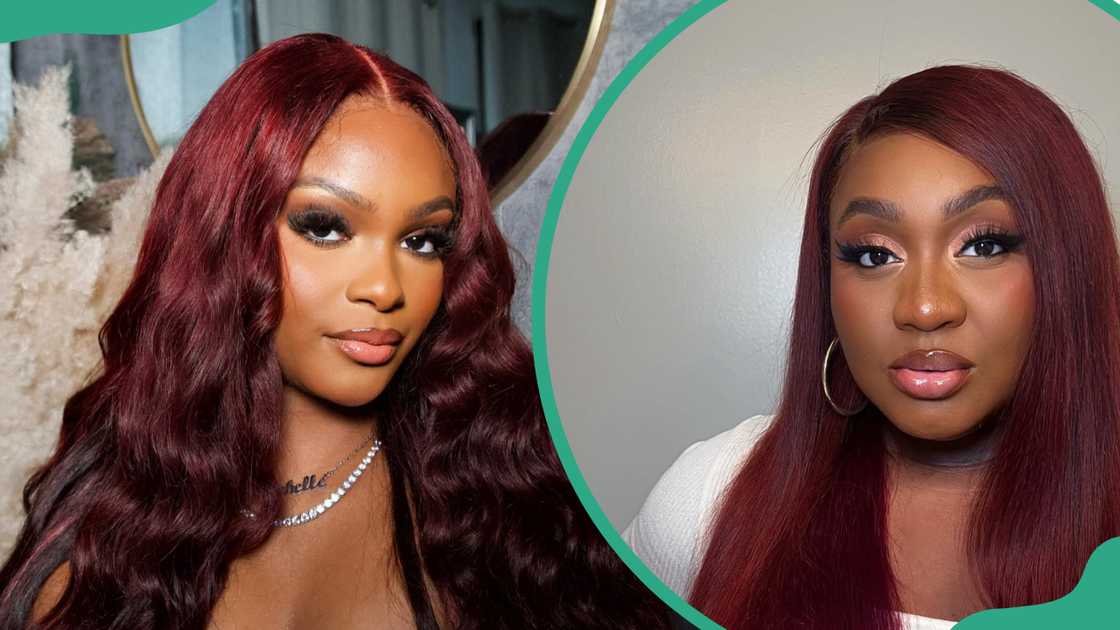 Burgundy hair colours Burgundy hair colours