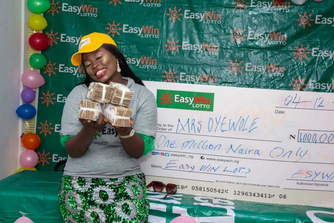 Business Woman Wins N1Million Magic Million EasyWin Lotto Game Business Woman Wins N1Million Magic Million EasyWin Lotto Game