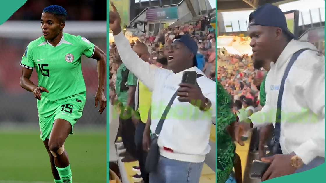 Nigerians chant gwo gwo gwo ngwo during Super Falcons' game.