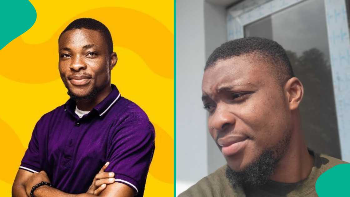 Nigerian man begs for help to return from abroad.