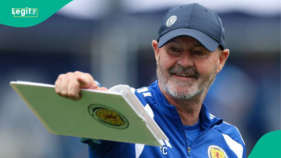 Steve Clarke, Scotland, Morocco, Foxborough, USA, 2026 FIFA World Cup. Steve Clarke, Scotland, Morocco, Foxborough, USA, 2026 FIFA World Cup.