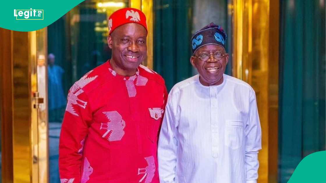 Professor Soludo has gotten closer to Tinubu in recent times. Professor Soludo has gotten closer to Tinubu in recent times.