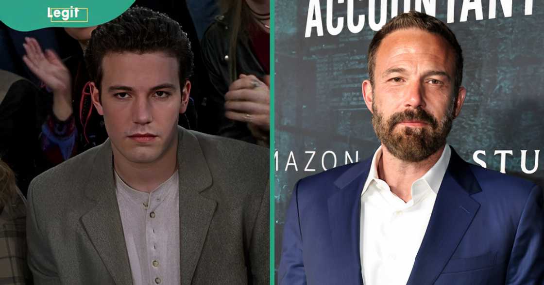 Ben Affleck was pictured on the set of Mallrats. The actor poses on the red carpet of The Accountant 2 Los Angeles Premiere at TCL Chinese Theatre Ben Affleck was pictured on the set of Mallrats. The actor poses on the red carpet of The Accountant 2 Los Angeles Premiere at TCL Chinese Theatre