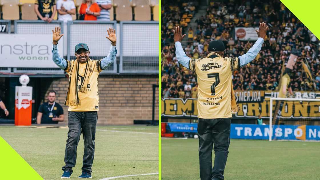 Tijani Babangida was honoured at Roda JC.