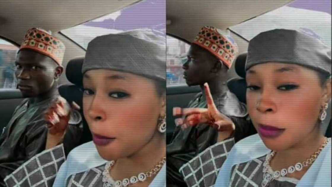 Ango ya bata rai lokacin da amarya ke musu bidiyo Ango ya bata rai lokacin da amarya ke musu bidiyo