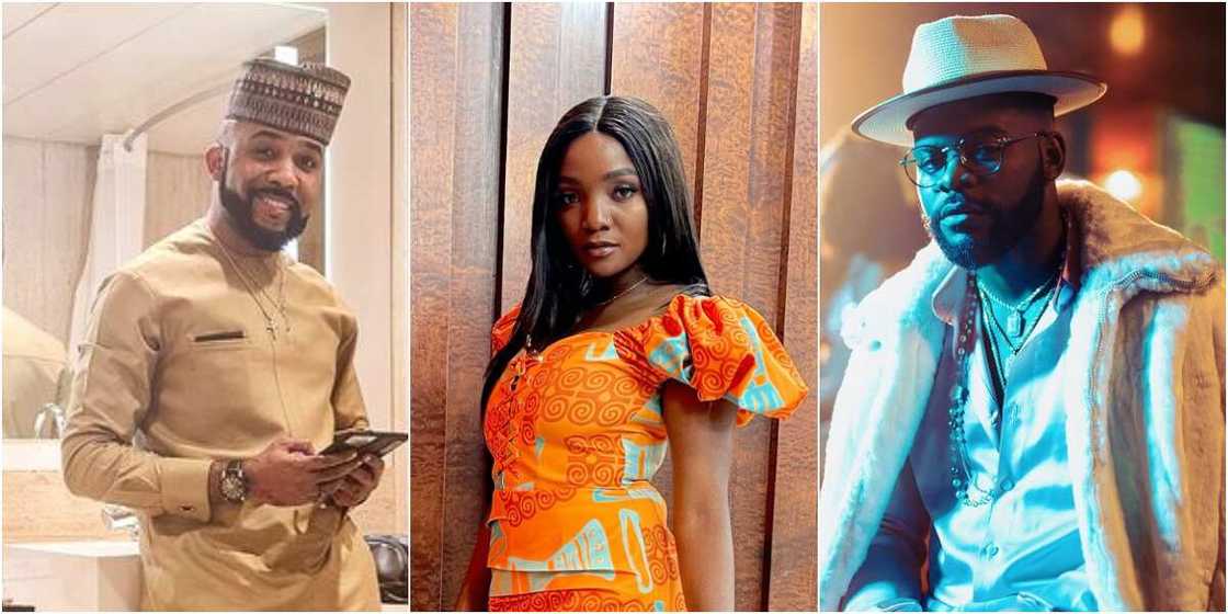 Banky W, Simi, and Falz Banky W, Simi, and Falz