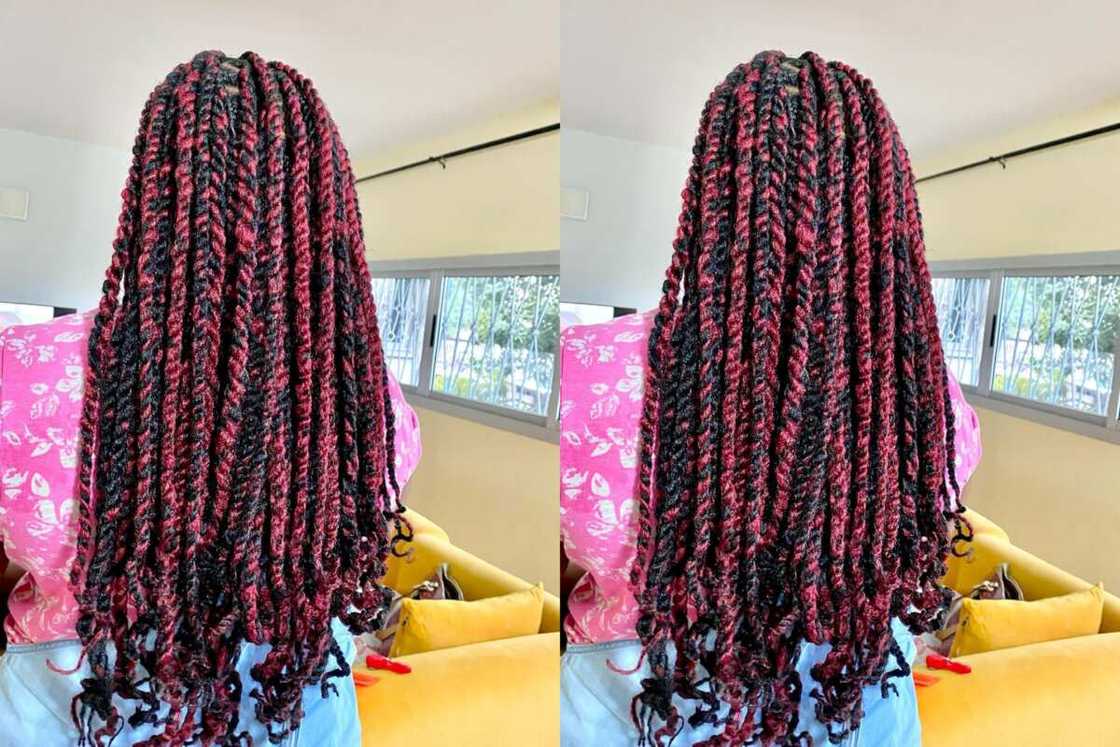 pictures of knotless braids hairstyles