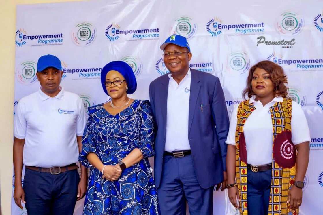 Nigerian Breweries Plc Empowers 472 Youth and Women Across 6 Locations Nigerian Breweries Plc Empowers 472 Youth and Women Across 6 Locations