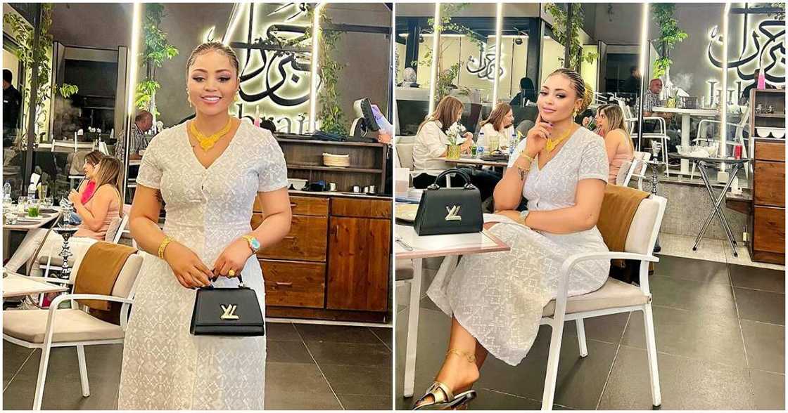 Regina Daniels shows off luxurious lifestyle.