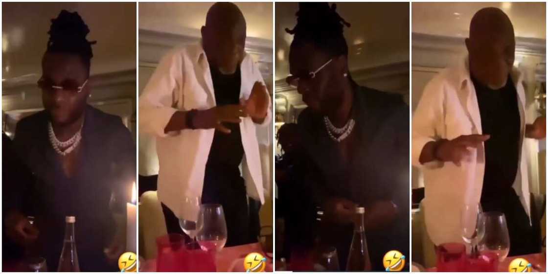 Burna Boy and father Samuel Ogulu Burna Boy and father Samuel Ogulu