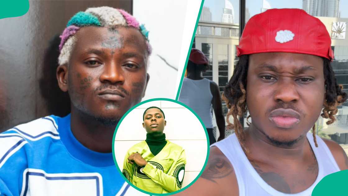 Portable calls Zlatan Ibile an upcoming musician. Portable calls Zlatan Ibile an upcoming musician.
