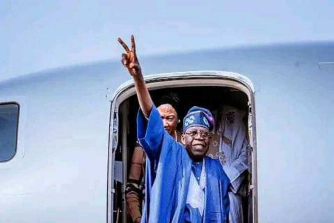 Shugaban kasa Bola Tinubu ya dawo gida Najeriya. Shugaban kasa Bola Tinubu ya dawo gida Najeriya.