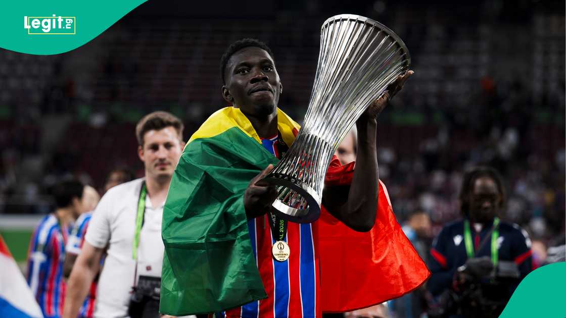 Ismaila Sarr, Crystal Palace, UEFA Conference League, Senegal, World Cup. Ismaila Sarr, Crystal Palace, UEFA Conference League, Senegal, World Cup.
